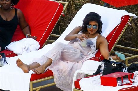 priyanka chopra bikini|Priyanka Chopras red